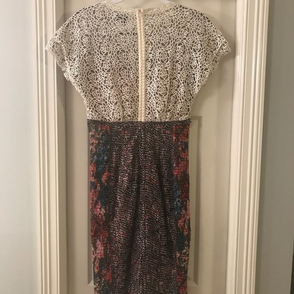 Anthropologie Byron Lars Lace Study Dress Size 4 - Picture 3 of 12